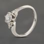 Second Hand Platinum 0.44ct Brilliant Cut Diamond Three Stone Ring 43121250