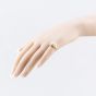 Second Hand 18ct Yellow Gold 0.63ct Diamond Fancy Bow Dress Ring 43121286