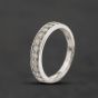 Second Hand 9ct White Gold Diamond Half Eternity Ring 43121354