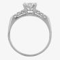 Second Hand Platinum 0.90ct Diamond Single Stone Ring 4312578