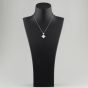 Second Hand Platinum 2.00ct Diamond Square Pendant & 16 Inch Box Chain 43141015