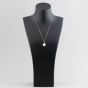 Second Hand 9ct White Gold 1.00ct Brilliant Cut Diamond Pendant & 18 Inch Trace Chain 43141106