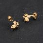 Second Hand Yellow Gold Rabbit Pendant & Earrings Jewellery Set 43141319