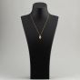 Second Hand 9ct Yellow Gold 0.20ct Diamond Pendant & 18 Inch Prince Of Wales Chain 4314163