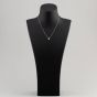 Second Hand White Gold 0.50ct Brilliant Cut Diamond Pendant & 18 Inch Trace Chain 4314225