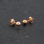 Second Hand 9ct Rose Gold 4.5mm Ball Stud Earrings 43171406