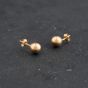 Second Hand Yellow Gold 5.5mm Ball Stud Earrings 43171423