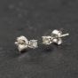 Second Hand 14ct White Gold 0.25ct Brilliant Cut Diamond Stud Earrings 43171489