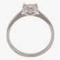 Second Hand 14ct White Gold Diamond Cluster Ring 4328047