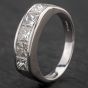 Second Hand Platinum Princess Cut 2.00ct Diamond Half Eternity Ring 4328424