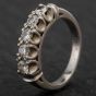 Second Hand Platinum Five Stone Diamond Ring 4328480