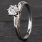 Second Hand 9ct White Gold Diamond Single Stone Ring 4328632