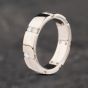 Second Hand 14ct White Gold 5mm Diamond Wedding Ring 4328660