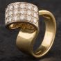 Second Hand 9ct Diamond Fancy Loop Ring 4328743