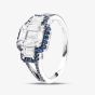 Second Hand 18ct White Gold Sapphire & Diamond Fancy Dress Ring 43361089