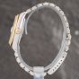 Second Hand Rolex Mens Datejust White Dial Two Colour Bracelet Watch 15223