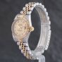 Second Hand Rolex Datejust 2003 Ladies Bi Colour Diamond Set Dial Bracelet Watch 79173