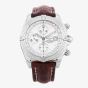Second Hand Breitling Mens Chronomat Evolution Leather Strap Watch 4405038