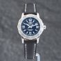 Second Hand Breitling Ladies Colt Black Leather Strap Watch A77387