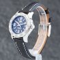 Second Hand Breitling Ladies Colt Black Leather Strap Watch A77387