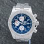 Second Hand Breitling Mens Super Avenger Blue Dial Bracelet Watch A13370