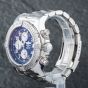 Second Hand Breitling Mens Super Avenger Blue Dial Bracelet Watch A13370