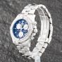 Second Hand Breitling Mens Colt Black Dial Silver Bracelet Watch A7338011