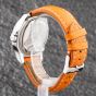 Second Hand Breitling Ladies Colt White Dial Orange Leather Strap Watch A74389