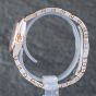 Second Hand OMEGA Ladies Constellation White Bracelet Watch 13120286052001