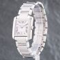 Second Hand Cartier Ladies Tank Francaise Silver Bracelet Watch 4408013