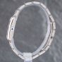 Second Hand Cartier Ladies Tank Francaise Silver Bracelet Watch 4408013