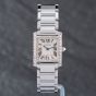 Second Hand Cartier Tank Francaise Diamond Watch 2384