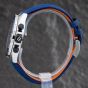 Second Hand TAG Heuer Mens Formula 1 Chronograph Gulf Special Edition Blue Leather Strap Watch CAZ101N.FC8243