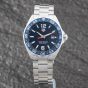 Second Hand TAG Heuer Mens Formula 1 Blue Dial Silver Bracelet Watch WAZ1010