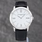 Second Hand Baume & Mercier Mens Classima Black Leather Strap Watch 10526
