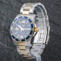 Second Hand Longines Mens Hydroconquest Blue Dial Bracelet Watch L3.740.3