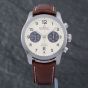 Second Hand Bremont Mens Alt1-C Cream Dial Leather Strap Watch ALT1-C/WH-BK