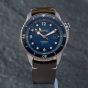 Second Hand Bremont Mens Limited Edition Project Possible Blue Dial Leather Strap Watch PROJECT POSSIBLE