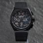 Second Hand ZENITH Mens Defy El Primero Skeleton Dial Black Leather Strap Watch 49.9000.9004/78.R582
