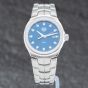 Second Hand TAG Heuer Ladies Link Blue Bracelet Watch WBC1318