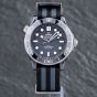 Second Hand OMEGA Mens Seamaster Black Nato Strap Watch 21092442001002