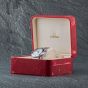 Second Hand OMEGA Mens Seamaster Chronograph White Dial Bracelet Watch 2598.20.00
