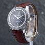 Second Hand OMEGA Mens Seamaster 300 Black Dial Brown Leather Strap Watch 23332412101002