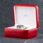 Second Hand OMEGA Mens Seamaster Blue Dial Silver Bracelet Watch 25618000