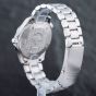 Second Hand OMEGA Mens Seamaster Black Dial Silver Bracelet Watch 22545000