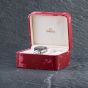 Second Hand OMEGA Mens Seamaster Black Dial Silver Bracelet Watch 22545000
