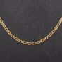 Second Hand 9ct Yellow Gold 18 Inch Curb Chain 4602004
