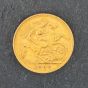Second Hand Yellow Gold King George 1900 Half Sovereign Coin 47011052