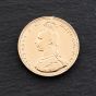 Second Hand Yellow Gold Victoria 1887 Full Sovereign Coin 47021300