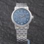 Second Hand Montblanc Ladies Tradition Blue Dial Bracelet Watch 131297